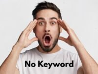 No Keyword