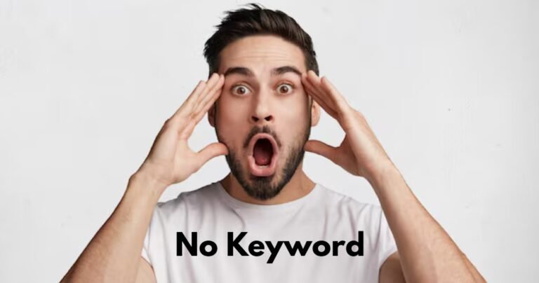 No Keyword