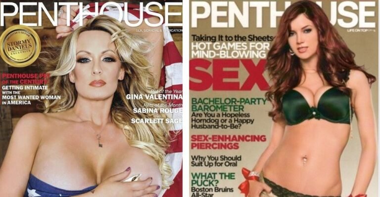 celebrities penthouse magazine