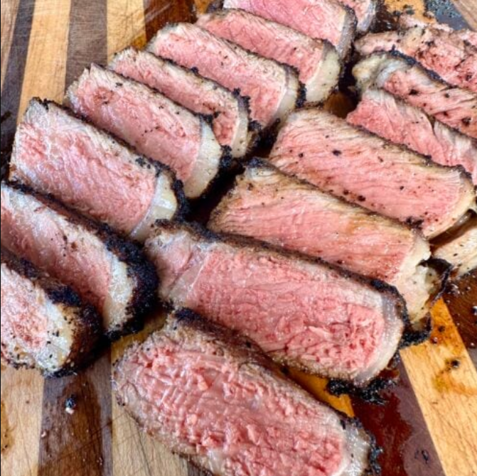 medium rare steak temp