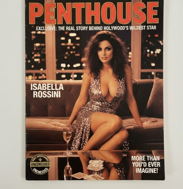 Celebrity in Penthouse Magazine