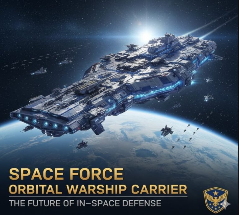 space force orbital warship carrier