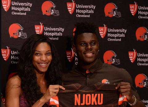 david njoku wife