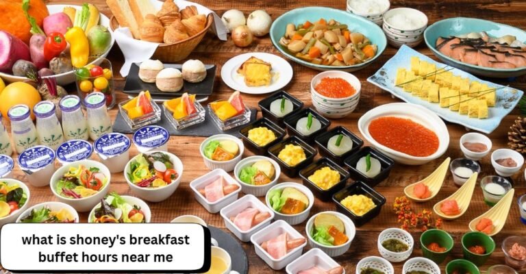 what is shoney's breakfast buffet hours near me