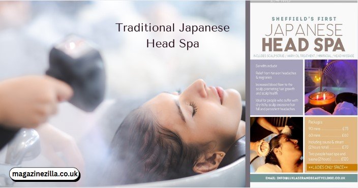 Japanese head spa benefits