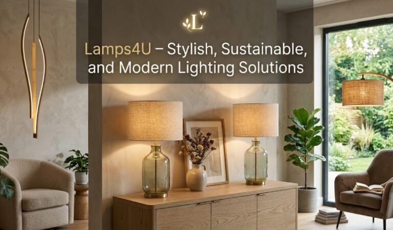 Lamps4U Revolutionizing Modern Lighting for Home and Office