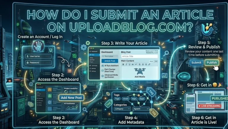 How Do I Submit an Article on UploadBlog.com?