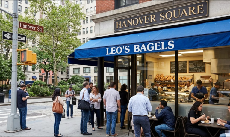 leo's bagels hanover square