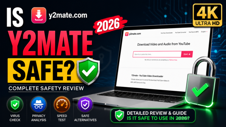Is Y2Mate Safe in 2026 What You Must Know Before Downloading Is Y2Mate Safe 2026? Hidden Risks & Safe Alternatives